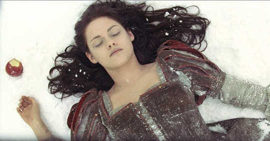 Fairy tale tinged with horror: Kristen Stewart in Snow White and the Huntsman.